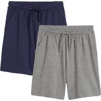 Bonprix Lichte jersey short (set van 2) maat 128/134