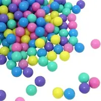 LittleTom Van dag Één: 1000 Ballen voor Ballenbak - 5,5cm Plastic Baby Speelballen Kinder Speelgoed Ballen