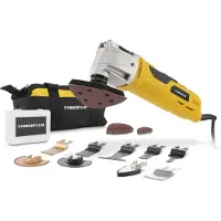 Powerplus Oscillerende multitool POWX1348 - 450W - Veelzijdige multitool met 35 acc. - gereedschap, set