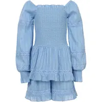 LOOXS Boho jurk/short sky voor meisjes in de kleur
