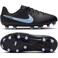 Nike Tiempo Legend 10 Academy Gras / Kunstgras Voetbalschoenen (MG) Kids Zwart Lichtblauw