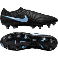 Nike Tiempo Maestro Elite IJzeren-Nop Voetbalschoenen (SG) Zwart Lichtblauw