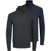 Jack & Jones Trui 'Emil Knit' nachtblauw