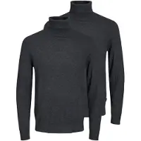 Jack & Jones Trui 'Emil Knit' donkergrijs