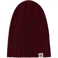 GOBI Cashmere Muts 'Unisex Cashmere Rib Knit Hat' bordeaux