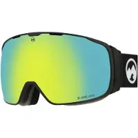 MowMow Sportuitrusting 'ICON Ski Goggles - Free Bonus Lens - Magnetic - ECO: Bioresin Frame & Recycled - UV400 - Unisex' goud