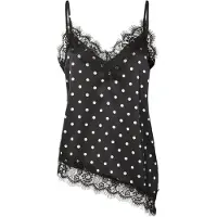 Pieces Top 'PCNomi' zwart / wit