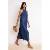 Trendyol Jurk 'TWOSS26EL00355' kobaltblauw