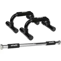 VirtuFit Combideal: Optrekstang + Opdruksteunen