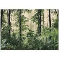 WALLARENA - Fotobehang - 250x175 cm - Fototapete met bomen en natuur voor slaapkamer en salon, vliesbehang