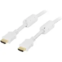 Deltaco HDMI-1020A - HDMI med Ethernet (2 m, HDMI), Videokabel