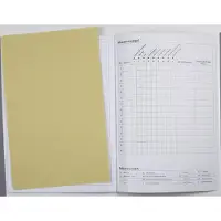 Herlitz werkschrift, A4-formaat, geruit/gelinieerd 40 regels