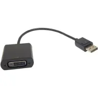 HP 752660-001 video kabel adapter DVI DisplayPort Zwart