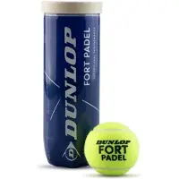 Dunlop Fort Padel Balls Box Transparant 24 x 3 Balls