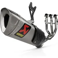 Akrapovic Evolution Line Triumph Street Triple/daytona 765 S/r/rs 17-25 S-t7e1-aplt Niet Gehomologeerd Volledig Uitlaatsysteem