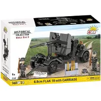 Cobi Klocki 3140 8,8cm Flak 18 with carriage