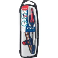Maped Stop System passer met universeel inzetstuk + potlood