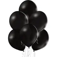 GoDan S.A Ballonnen - Zwart - 30cm - 100st.