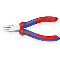 Knipex 22 05 160 Rondbektang Werkplaats Recht Chroom-vanadium elektrostaal 160 mm