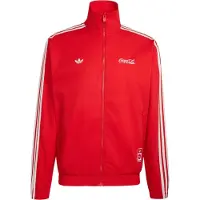Adidas Originals Tussenjas 'Coca Cola Classic Firebird' rood / wit
