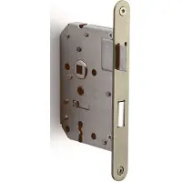 Formani Basics LBLA-N56 klavier/sleutel deurslot afgerond - PVD champagne