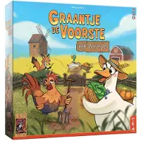 999 Games - Graantje de Voorste - Bordspel - Familiespel - Gezelschapsspel - Kinderspel - Bevat spelregels in NL, FR, EN