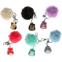 Squishmallows Sleutelhanger 8 cm - 1 willekeurig exemplaar - Spaar ze allemaal
