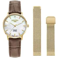 Roamer Analoog horloge '- Date watch Valais Ladies Interchangeable Box Set - Quartz - Watch case width: 32 mm' wit