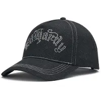 Ed Hardy Diamante Gothic Trucker Cap - Zwart- Dames, Zwart