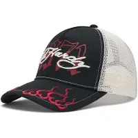 Ed Hardy 1971 Logo Trucker Cap, zwart