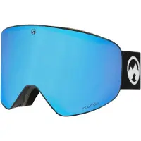 MowMow Sportbril 'STEALTH Ski Goggles - Photochromic Lens - ECO: Bioresin Frame & Recycled - UV400 - Unisex' blauw