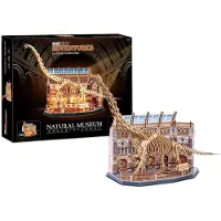 Revell Modelbouwpakket - 00619 Tiny Adventures - Natural Museum - Brachiosaurusskelet met LED - Functioneel Model Houten - - Modelbouw