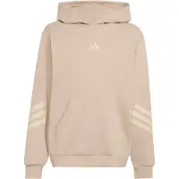 Adidas Sportief sweatshirt 'FUTURE ICONS 3 STRIPES OVERSIZED' beige