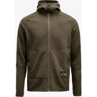 Lundhags Tived Merino Hoodie, tussenlaag, heren, groen