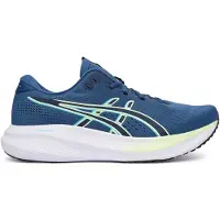 Asics Heren Sneakers GEL-Excite 11 blauw (44), Plat, Veters, Casual, Sportief, Grijs, Mesh 1011C080