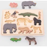 TickiT Safari dierenlaagpuzzel