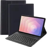 Just in Case tablet Hoes met Toetsenbord geschikt voor Samsung Galaxy Tab S11 - AZERTY Bluetooth Keyboard Case - Zwart