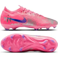 Nike Zoom Mercurial Vapor 16 Vinicius Júnior Pro Gras Voetbalschoenen (FG) Felroze Paars Zilver
