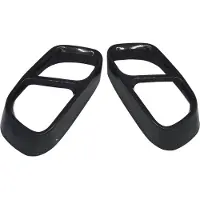 Semoic Auto Achterste Uitlaatdemper Pijp Cover Roestvrijstalen Staart Keel Ventilatie Decoratie voor X5 F15 X6 F16 2014-2019 M Sports