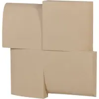 Woood Tide Wanddeco - Betonlook - Zand - 86x86x11