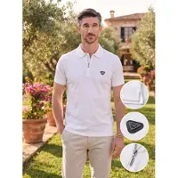 OMBRE Eximio heren poloshirt - met ritsje