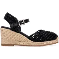 Xti Dames Espadrilles 145296 zwart (41), 5 tot 8 cm, Gesp, Casual 14529604-NEGRO