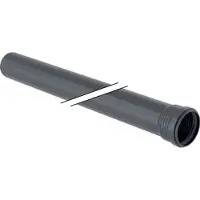 Geberit Silent-Pro buis met steekmof, 393.606.14.1