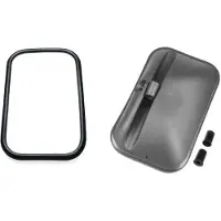 Rywal 290x175 mm spiegelkop - mercedes benz en volvo spiegel - spiegel kop - vrachtwagen spiegel