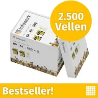 Infowerk Printerpapier kopieerpapier 2500 vellen 5 x 500 A4 80g premium wit testwinnaar PEFC