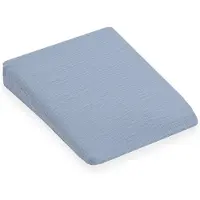 NEW BABY mousseline kussensloop 30x37cm blauw - Wigkussensloop