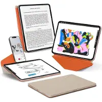 MOFT Hoes Geschikt voor Apple iPad Pro 11 (2022 / 2021 / 2020 / 2018) - Dynamic Folio Book Case - Magnetische Beschermhoes met Standaard - 20+ Kijkhoeken - MOVAS Vegan Leer - Sleep/Wake - Beige