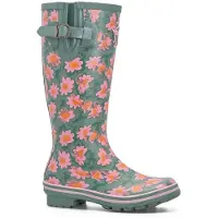 Evercreatures Regenlaarzen voor dames Daisies | Maat 36