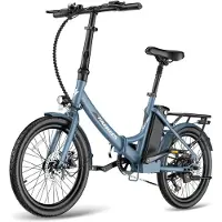 Fafrees F20 Light Elektrische Vouwfiets - 20 Inch City E-bike - 36V 20Ah Batterij - Tot 100km Bereik - Shimano 7-Versnellingen - Schijfremmen - Opvouwbaar - werkverkeer