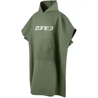 Zone3 Microfibre Junior Poncho Groen